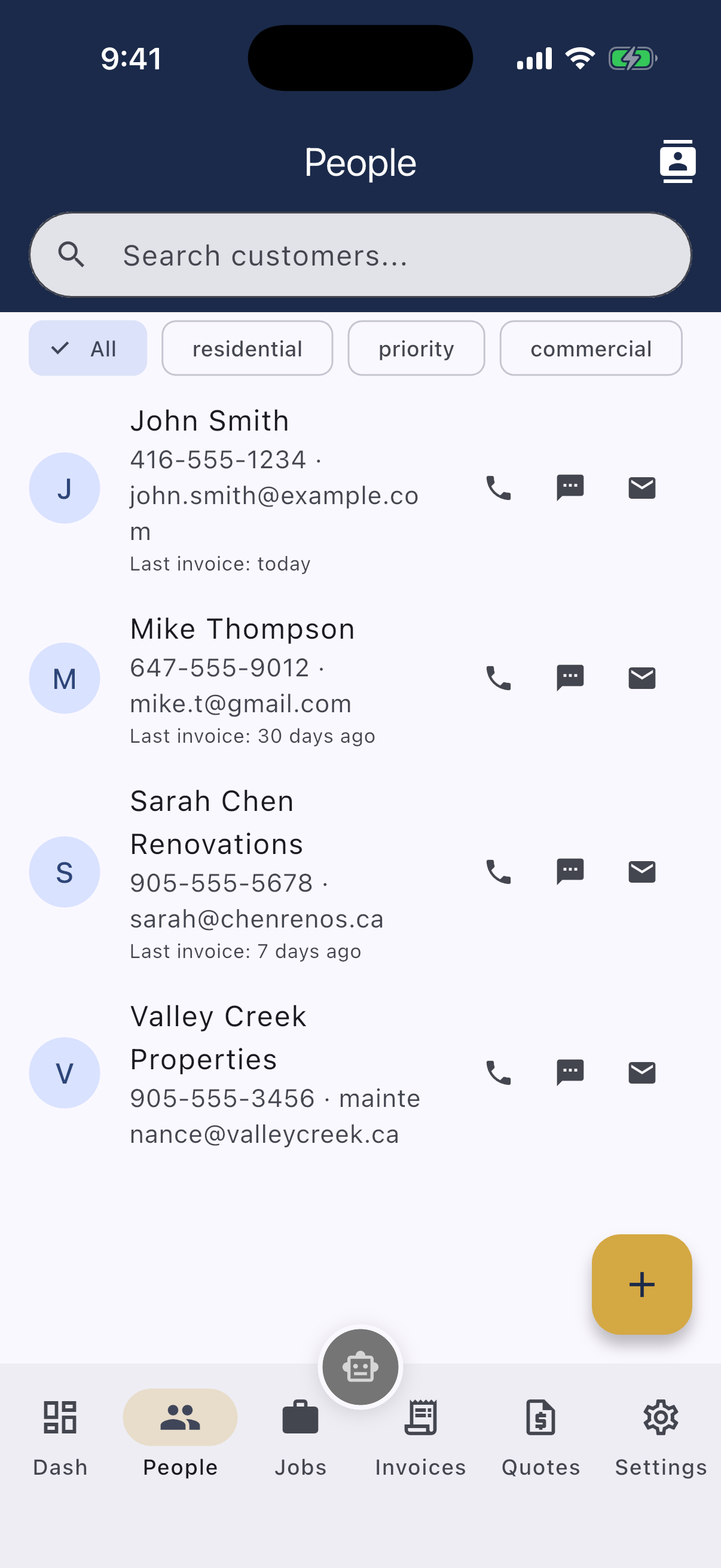 PocketTrades Customers