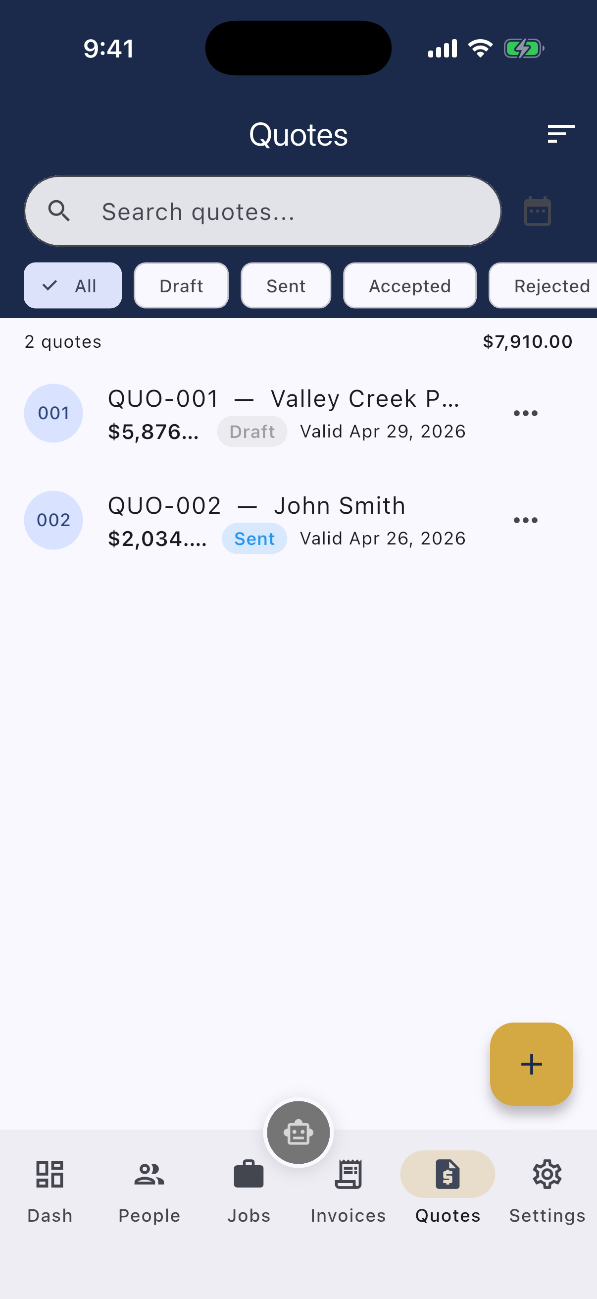 PocketTrades Quotes